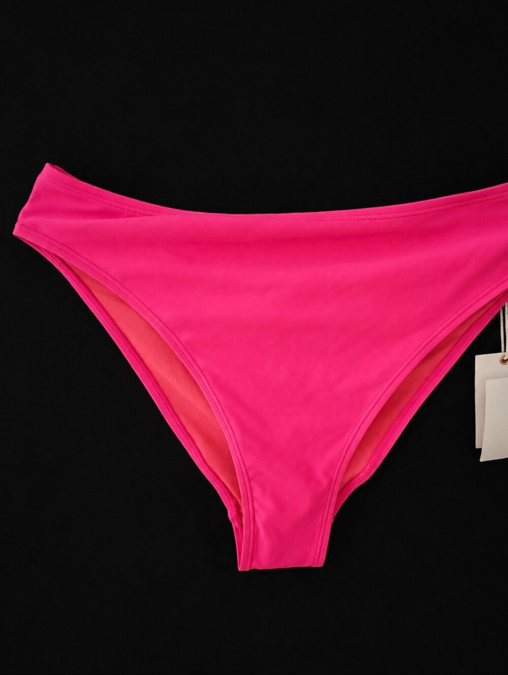 Good American Knockout Pink Swim Bottoms